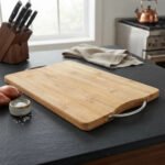 Tabla Corte De Bambu Con Manija 30 Cm - Imagen 5
