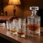 Set X 7 Piezas Para Whisky Vasos Y Licorera Otten 750 Ml - Imagen 8