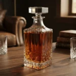 Whiskera Licorera Botella De Vidrio Otten 750 Ml Transparente - Imagen 3