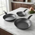 Set X 3 Sartenes Panelux Magnific 16, 20 y 24 Cm Grafito - Imagen 6