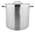 Olla Gastronómica Alta Acero Inoxidable Otten María 25 Lts Plateado