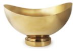 Frapera Hielera Baja Oval Acero Inoxidable Otten Dorado - Imagen 2