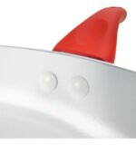 Sarten Ceramica Calidad Premium Mika 28 Cm Color Rojo/Blanco - Imagen 3