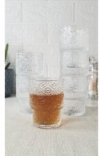 Set X6 Vaso Vidrio Labrado 185Ml Mc113/3 - Imagen 4