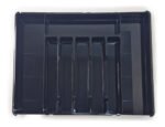 Cubiertero Extensible 9 Divisiones Organizador Otten Negro - Imagen 3
