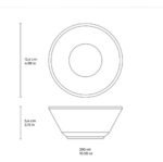 Set X 6 Bowl Compotera Stoneware Porto Neo Hygge 290 Ml Negro Matte - Imagen 5