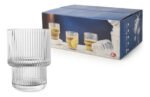 Set X6 Vaso Vidrio Labrado 185Ml Mc113-4 - Imagen 2