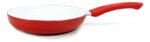 Sarten Ceramica Calidad Premium Mika 28 Cm Color Rojo/Blanco - Imagen 2