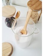 Frasco Hermético Vidrio Con Tapa Cuchara Bambú Otten 760 Ml - Imagen 5