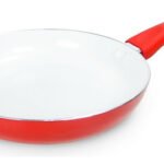Sarten Ceramica Calidad Premium Mika 28 Cm Color Rojo/Blanco