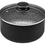 Cacerola Aluminio Maximum 24 Cm Negro Panelux