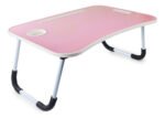 Mesa Bandeja Para Cama Plegable Para Notebook Tablet Otten Rosa