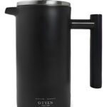 Cafetera Embolo Prensa Acero Otten 350 Ml Color Negro