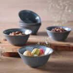 Set X 6 Compotera Stoneware Porto Neo Avant Garde 290 Ml Breeze - Imagen 2