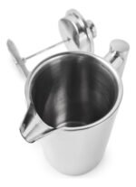 Cafetera Embolo Prensa Francesa Acero Plateada Otten 1 Lt Plateado - Imagen 5