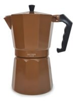 Cafetera Aluminio Italiana Marrón 12 Tazas Otten 600 Ml