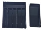 Cubiertero Extensible 9 Divisiones Organizador Otten Negro - Imagen 5