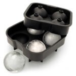 Cubetera Silicona Flexible Forma Esferas Bebidas Otten