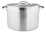 Olla Gastronómica Baja Acero Inoxidable Otten María 24 Lts