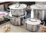 TRAMONTINA PROFESSIONAL CACEROLA HONDA AC. INOX. C/ASA  24cm - 6,1L 62624/240 - Imagen 4
