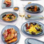 Set X 4 Fuente Oval Llana Stoneware Porto Bio 30 Cm Breeze - Imagen 4