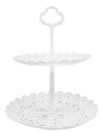 Exhibidor Dos Pisos Plastico Para Cupcakes Magdalena Candy - Imagen 2