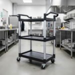 Carro Servicio Gastronómico 3 Estantes Plástico Otten - Imagen 3