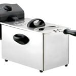 Freidora Eléctrica Acero Inoxidable Zokin 3lts 2000w