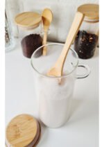 Frasco Hermético Vidrio Con Tapa Cuchara Bambú Otten 450 Ml - Imagen 6