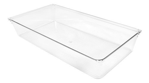 D_879624-MLA95180270296_102025-O Contenedor Organizador Acrilico Para Heladera 30 Cm Color Transparente - Imagen 1