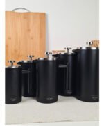 Cafetera Embolo Prensa Acero Otten 800 Ml Negro - Imagen 7