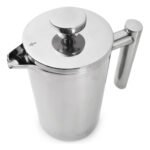 Cafetera Embolo Prensa Francesa Acero Plateada Otten 1 Lt Plateado - Imagen 2