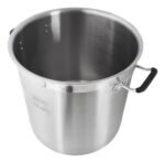 Olla Gastronómica Alta Acero Inoxidable Otten María 25 Lts Plateado - Imagen 3