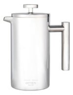 Cafetera Embolo Prensa Francesa Acero Plateada Otten 1 Lt Plateado - Imagen 3