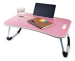 Mesa Bandeja Para Cama Plegable Para Notebook Tablet Otten Rosa - Imagen 2