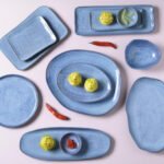 Set X 4 Fuente Rectangular Stoneware Porto Orgánico 22 Cm Breeze - Imagen 3