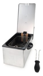 Freidora Eléctrica Acero Inoxidable Zokin 3lts 2000w - Imagen 6