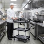Carro Servicio Gastronómico 3 Estantes Plástico Otten - Imagen 5