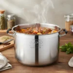 Olla Gastronómica Baja Acero Inoxidable Otten María 24 Lts - Imagen 3