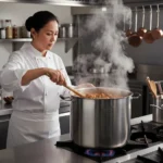 Olla Gastronómica Alta Acero Inoxidable Otten María 25 Lts Plateado - Imagen 6