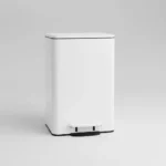 Cesto Recipiente Basura C/ Pedal Otten 30 Lts Blanco - Imagen 8