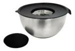 Bowl Acero Inoxidable Con Base Antideslizante Y Tapa 24 Cm - Imagen 4