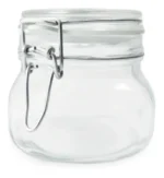 Frasco Tarro De Vidrio Cierre Clip Hermetico 500 Ml Color Transparente - Imagen 3
