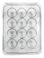 Organizador Heladera Porta Huevos Huevera Acrilico 12 Huevos - Imagen 5