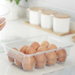 Organizador Heladera Porta Huevos Huevera Acrilico 12 Huevos - Imagen 3