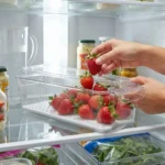 Organizador Apilable Para Heladera Acrilico Tapa Y Rejilla Transparente - Imagen 6