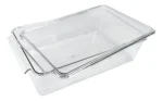 Organizador Contenedor Acrilico Apilable Para Heladera Color Transparente - Imagen 5