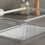 Organizador Contenedor Acrilico Apilable Para Heladera Color Transparente - Imagen 8