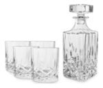 Set X 5 Piezas Para Whisky Vasos Y Licorera Otten 750 Ml - 3004-2002-5