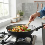 Wok Aluminio Panelux Magnific 24 Cm Grafito - Imagen 4